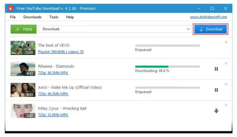 Free Youtube Download Premium