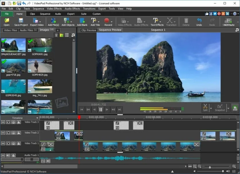 Nch Videopad Pro 18.32