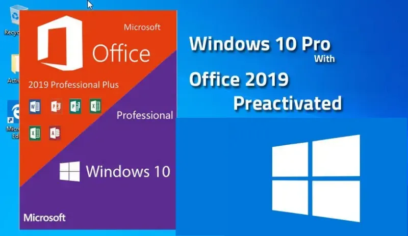 Windows 10 Pro With Office 2019