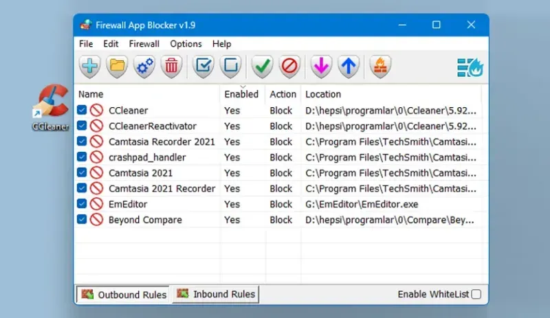 Firewall App Blocker 1.9