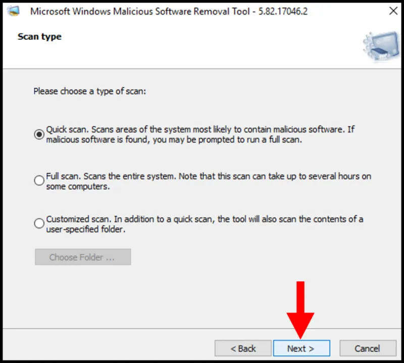 Microsoft Malicious Software Removal Tool 5.142