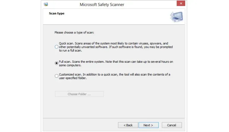 Microsoft Safety Scanner 1.453.463
