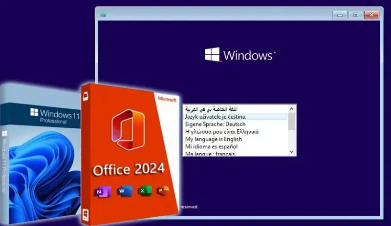 Windows 11 Pro With Office 2024