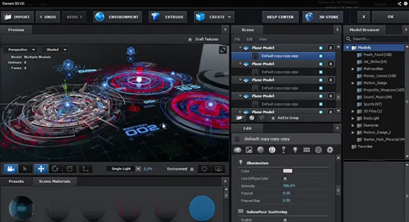 Video Copilot Element 3d 2.2.3